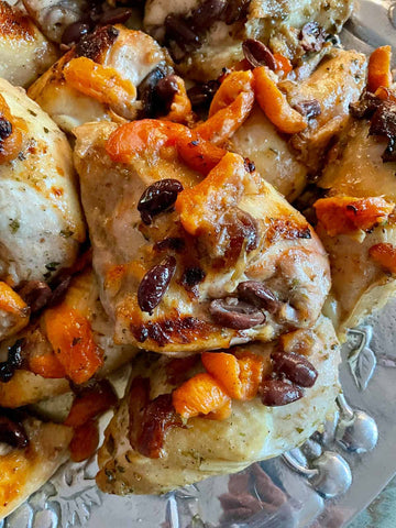 Oven Roasted Chicken Marbella