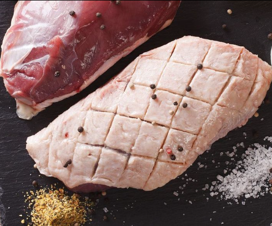 raw duck breasts 