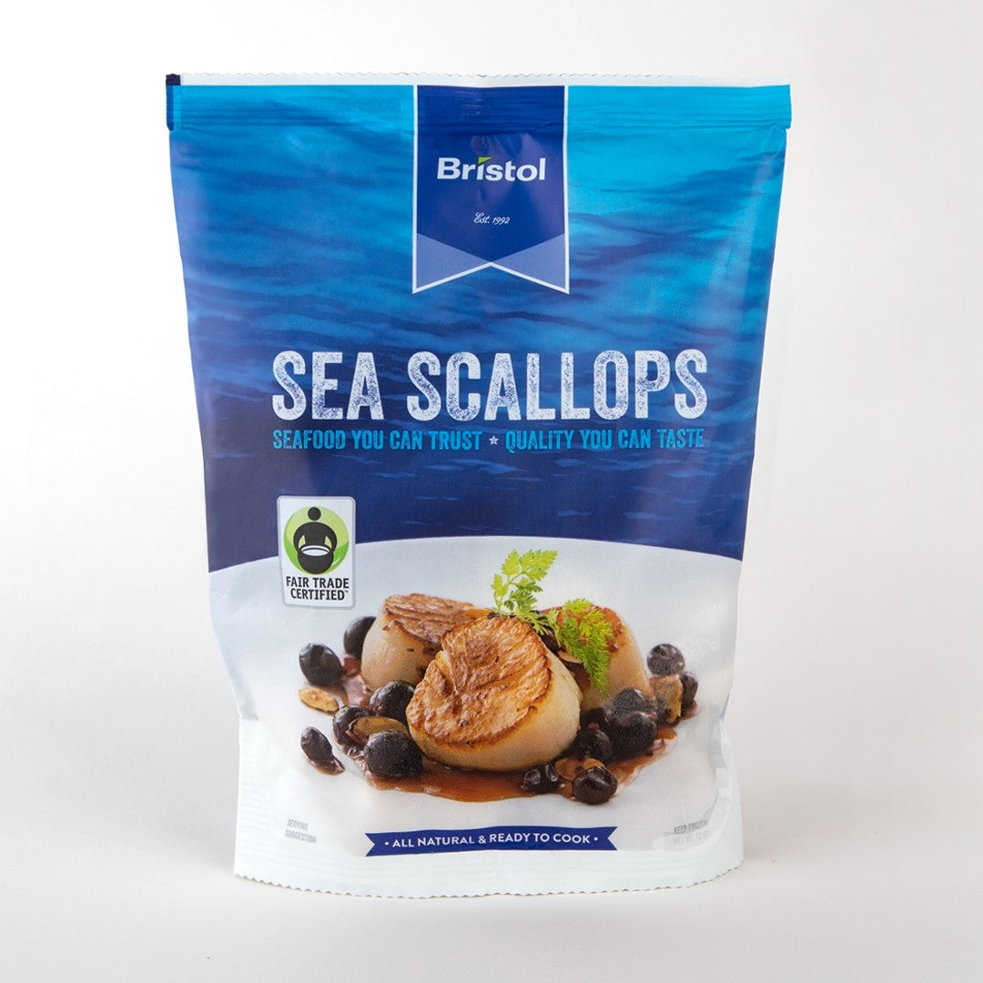 Dry Sea Scallops 10/20 (Frozen)