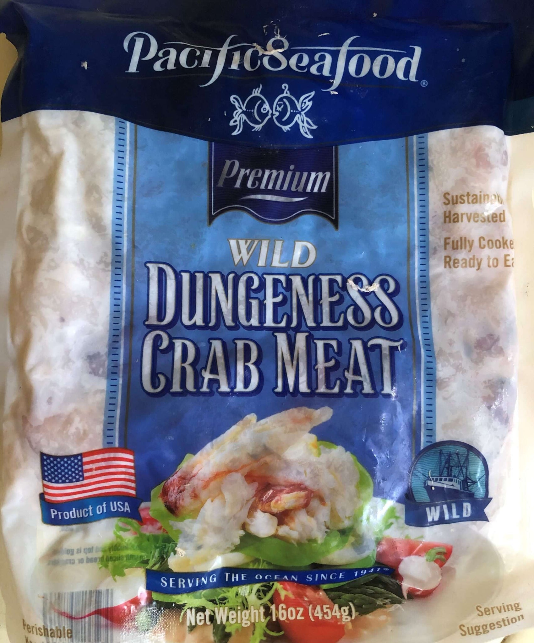 Dungeness Crab Meat (Frozen)