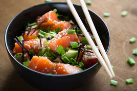 Poke - Salmon Cubes
