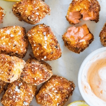 Game Day Panko & Sesame Salmon Bites