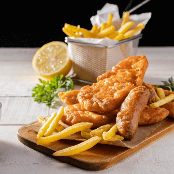 Classic Beer Battered Fish with Tartar Sauce
