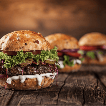 Lamb Burgers with Beet Chutney