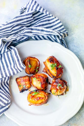 Brown Sugar Bacon Wrapped Scallops