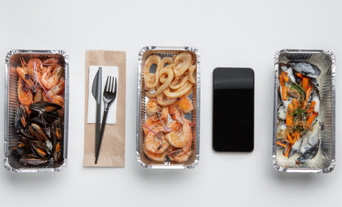 Ordering seafood online
