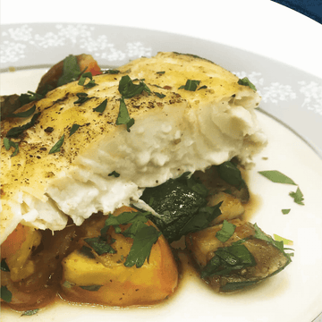 Marinated Halibut