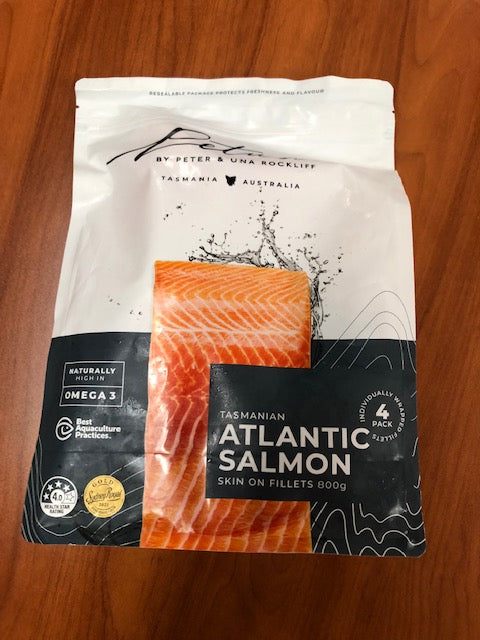 Atlantic Salmon Portions FZN (Petuna)