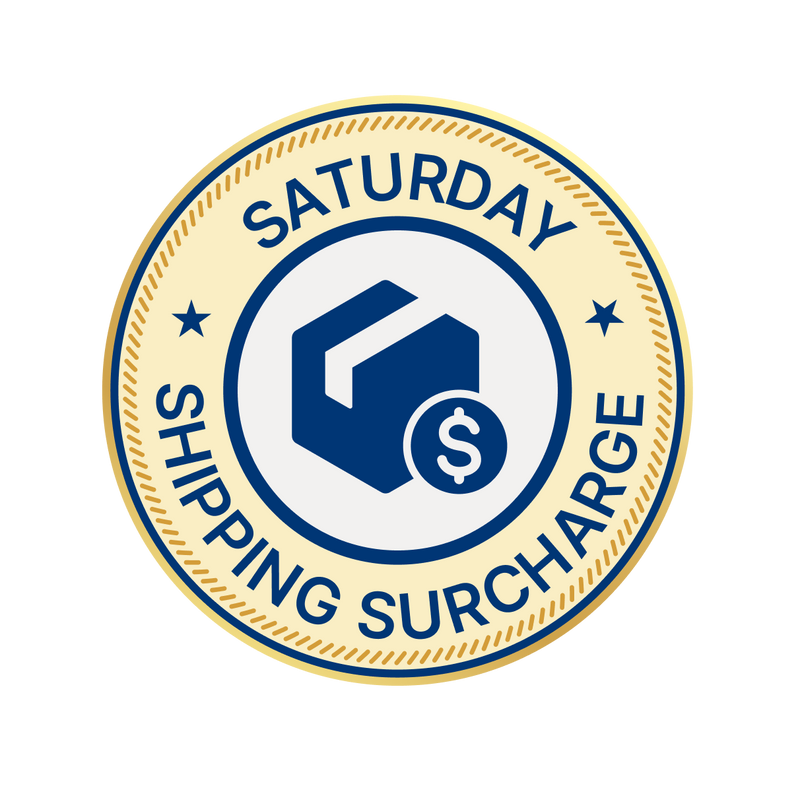 Saturday Shipping Surcharge