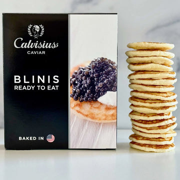 French Cocktail Blinis
