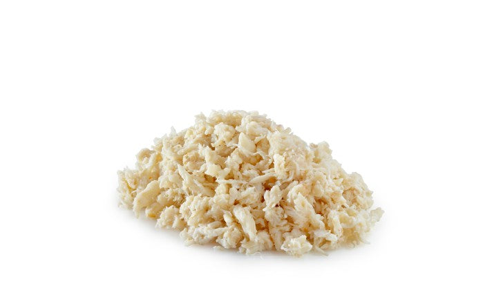 mound of special flake blue crab meat