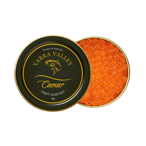 Tin of Yarra Valley First Harvest Salmon Roe